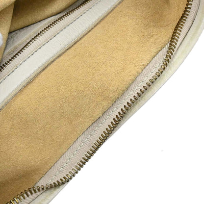 Bottega Veneta * Beige Python Cervo Hobo Handbag
