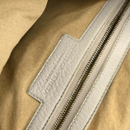 Bottega Veneta * Beige Python Cervo Hobo Handbag