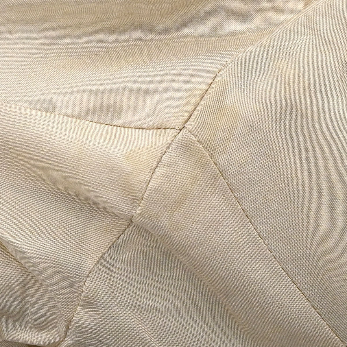 Chanel 2003 Long Pants Tweed Beige #36