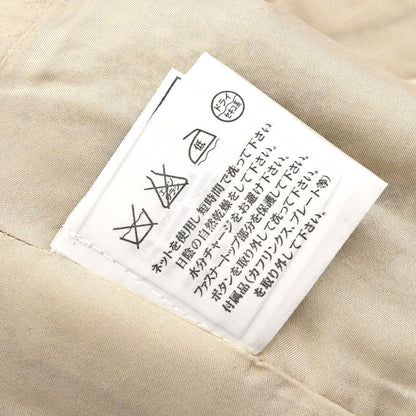 Chanel 2003 Long Pants Tweed Beige #36
