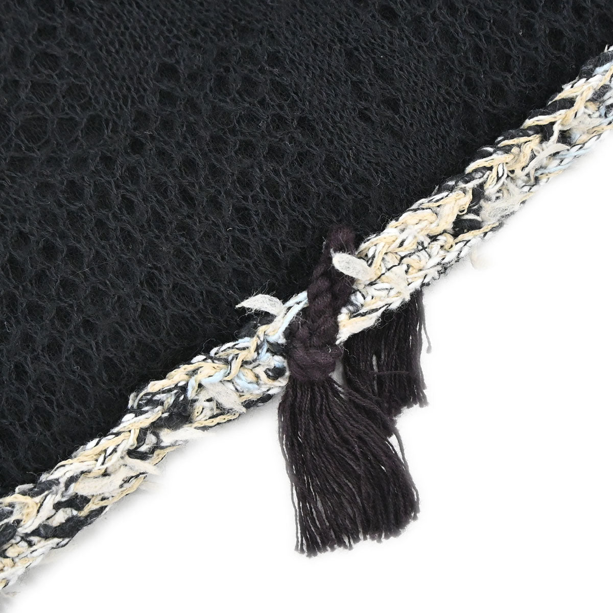 Chanel 2005 Sleeveless Tank Top Knit Black #38