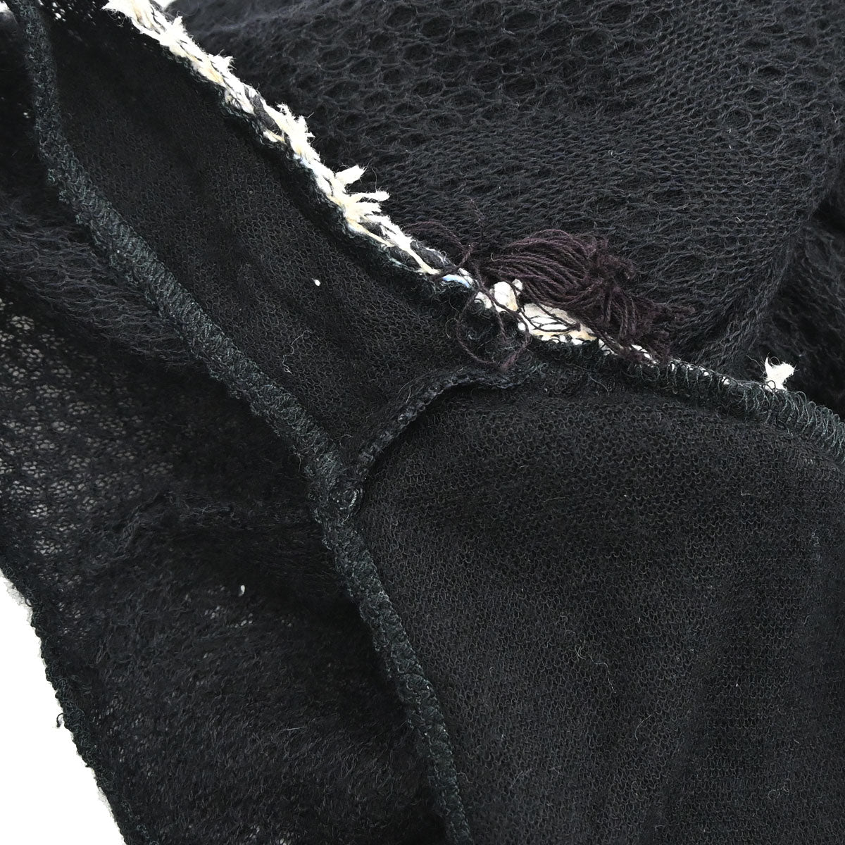 Chanel 2005 Sleeveless Tank Top Knit Black #38
