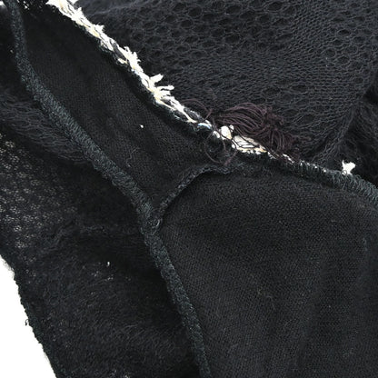 Chanel 2005 Sleeveless Tank Top Knit Black #38