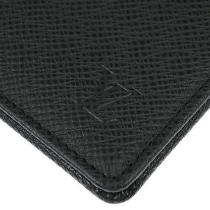 Louis Vuitton Black Taiga Organizer De Poche Cardholder M30512