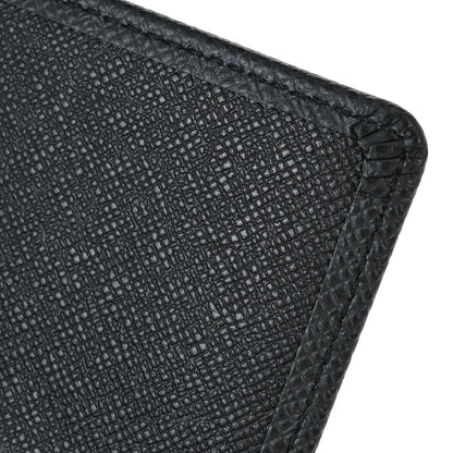 Louis Vuitton Black Taiga Organizer De Poche Cardholder M30512