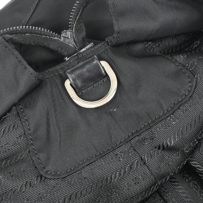 Prada Black Nylon 2way Shoulder Tote Handbag