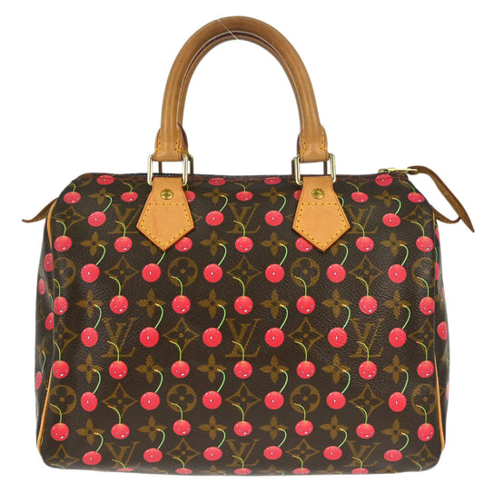 Louis Vuitton Monogram Cherry Speedy 25 Handbag M95009