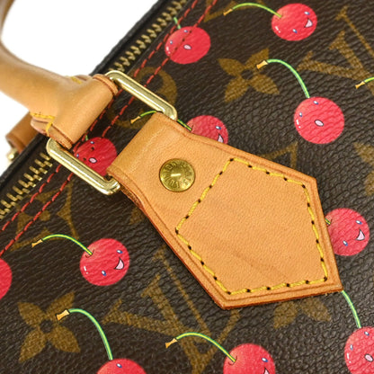 Louis Vuitton Monogram Cherry Speedy 25 Handbag M95009