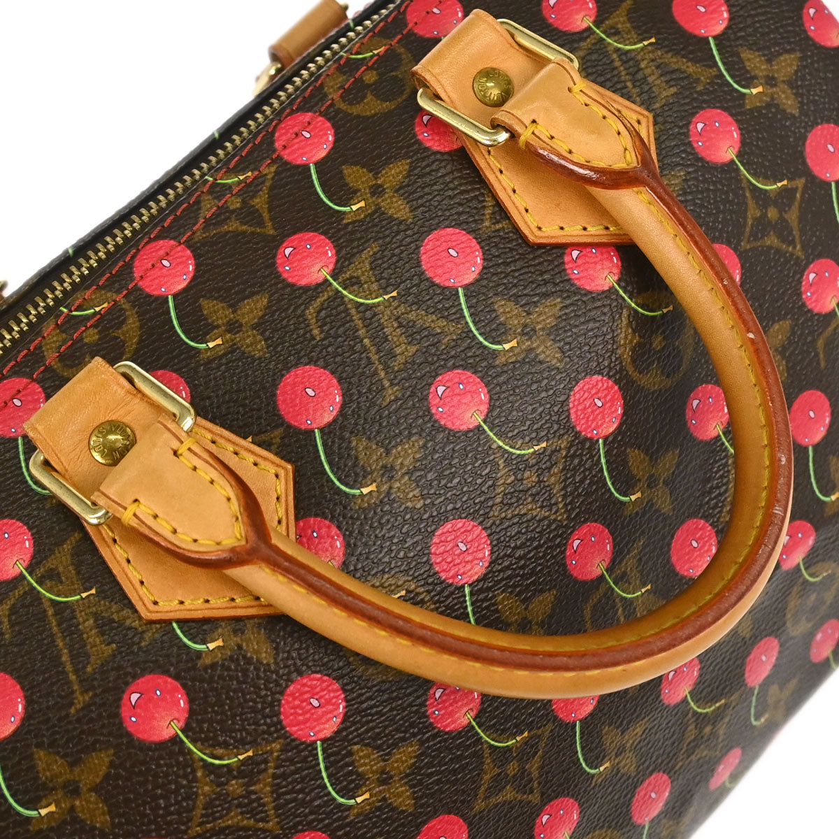 Louis Vuitton Monogram Cherry Speedy 25 Handbag M95009
