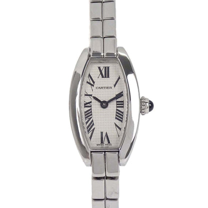 Cartier Tonneau Lanieres 16mm Ref.2545 Quartz Watch 18KWG