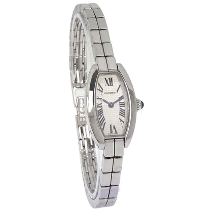 Cartier Tonneau Lanieres 16mm Ref.2545 Quartz Watch 18KWG