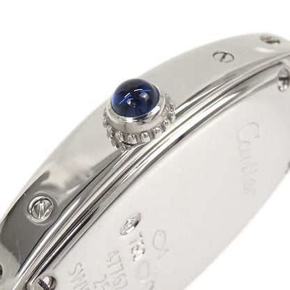 Cartier Tonneau Lanieres 16mm Ref.2545 Quartz Watch 18KWG