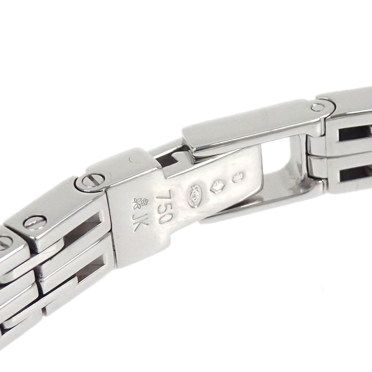 Cartier Tonneau Lanieres 16mm Ref.2545 Quartz Watch 18KWG