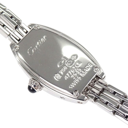 Cartier Tonneau Lanieres 16mm Ref.2545 Quartz Watch 18KWG
