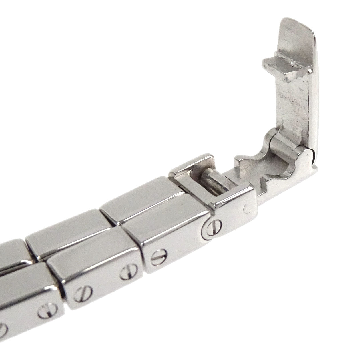 Cartier Tonneau Lanieres 16mm Ref.2545 Quartz Watch 18KWG
