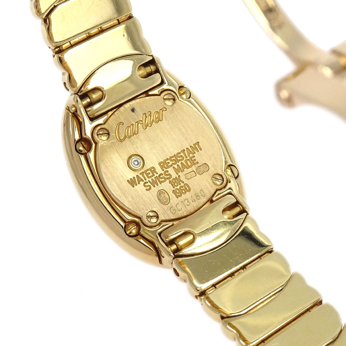 Cartier Mini Baignoire 18mm Ref.1960 Quartz Watch