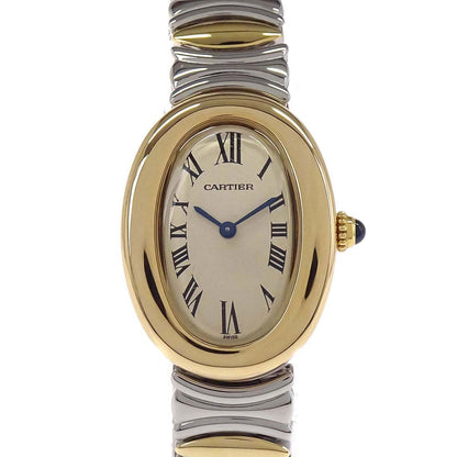 Cartier Baignoire Bell Epoch 24mm Ref.2606 Quartz Watch 18KYG SS