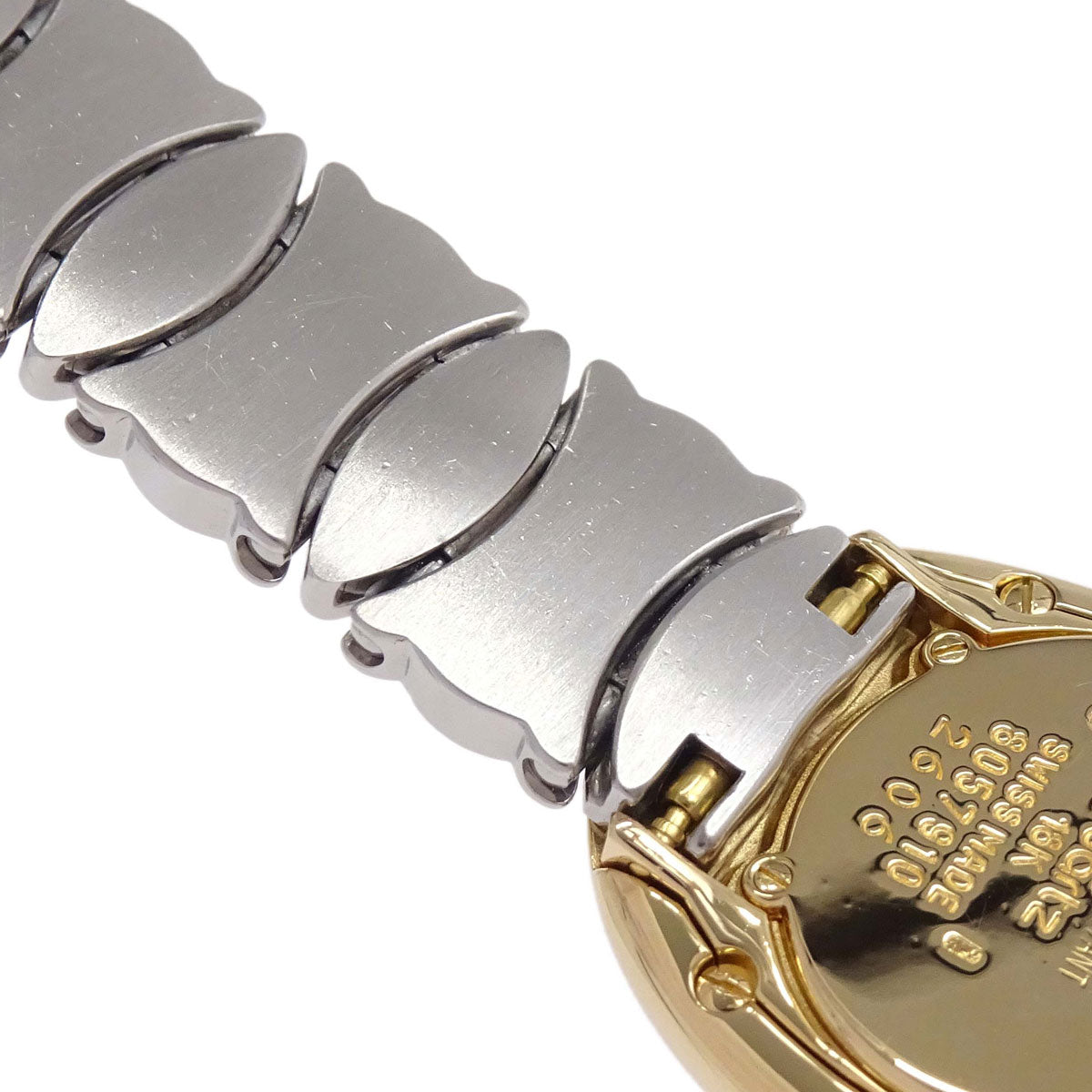 Cartier Baignoire Bell Epoch 24mm Ref.2606 Quartz Watch 18KYG SS