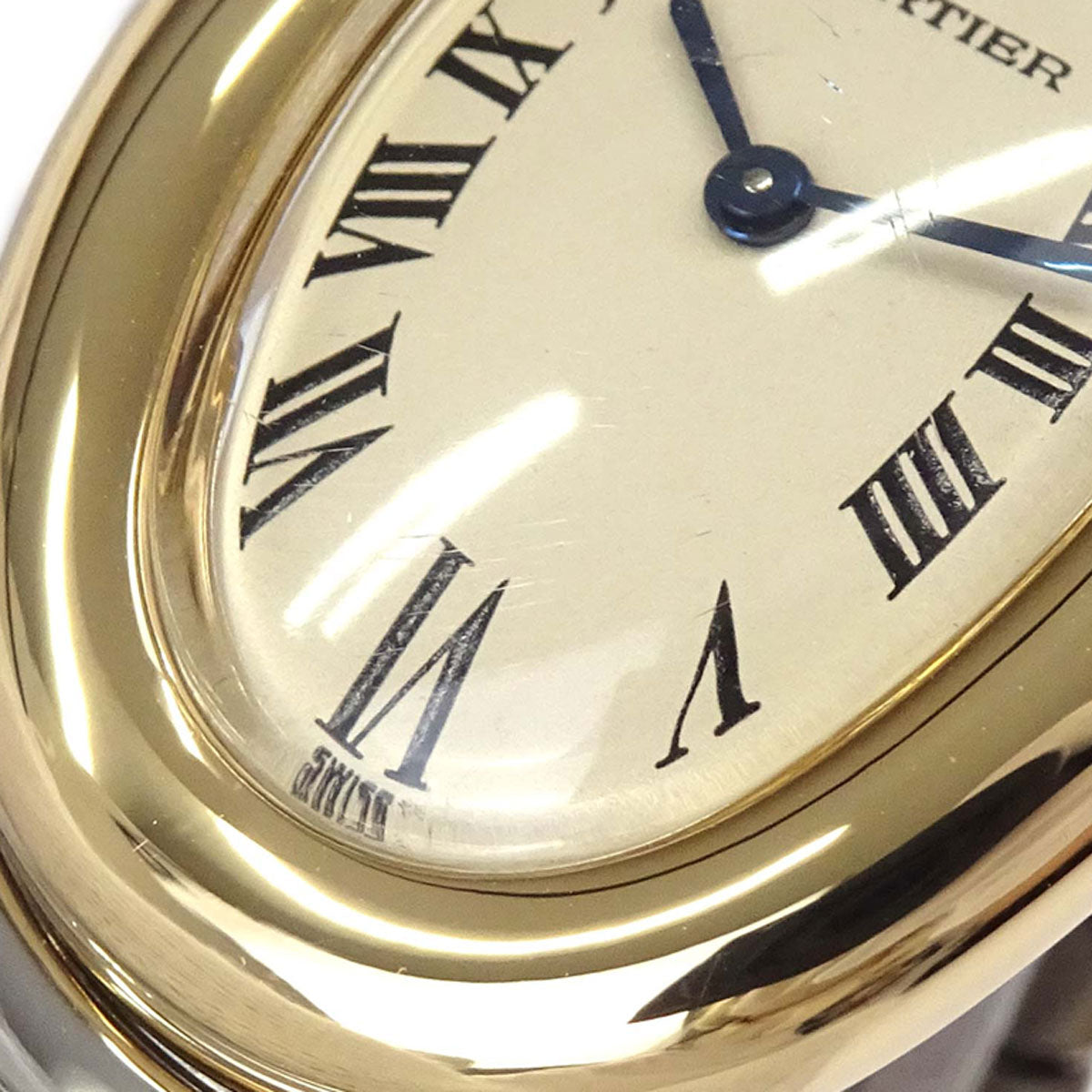 Cartier Baignoire Bell Epoch 24mm Ref.2606 Quartz Watch 18KYG SS