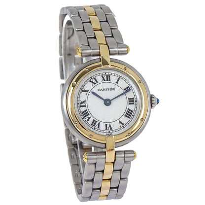 Cartier Panthere Vendome SM 1-Row 24mm Ref.1057920 Quartz Watch 18KYG SS