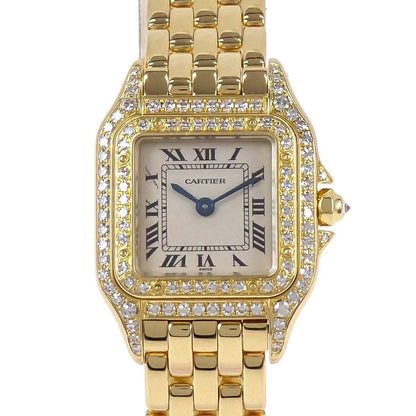 Cartier Panthere SM 22mm Ref.1280 Quartz Watch 18KYG Diamond