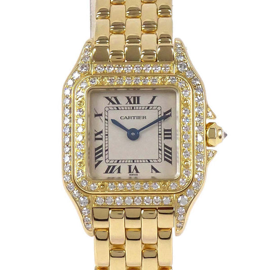 Cartier Panthere SM 22mm Ref.1280 Quartz Watch 18KYG Diamond