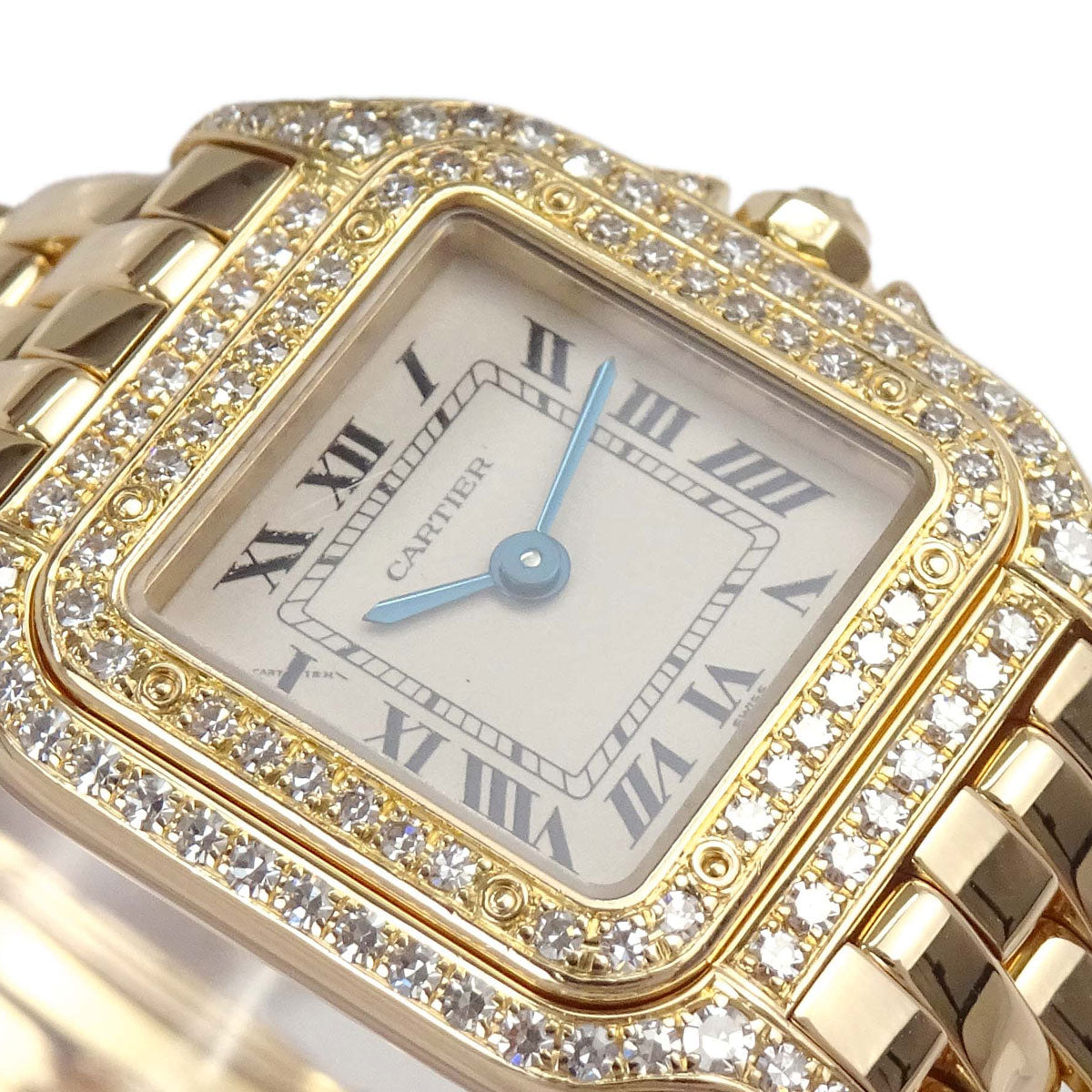 Cartier Panthere SM 22mm Ref.1280 Quartz Watch 18KYG Diamond