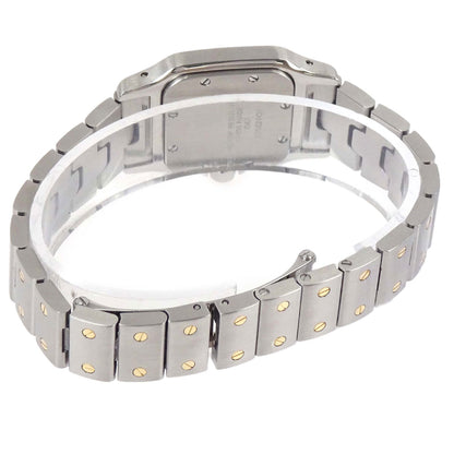 Cartier Santos Galbee SM 24mm Ref.1567 Quartz Watch 18KYG SS