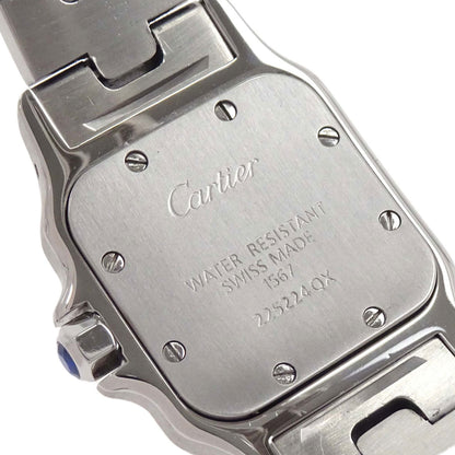Cartier Santos Galbee SM 24mm Ref.1567 Quartz Watch 18KYG SS