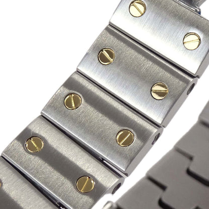 Cartier Santos Galbee SM 24mm Ref.1567 Quartz Watch 18KYG SS