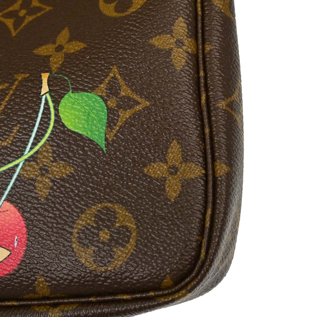 Louis Vuitton Monogram Cherry Pochette Accessoires Handbag M95008
