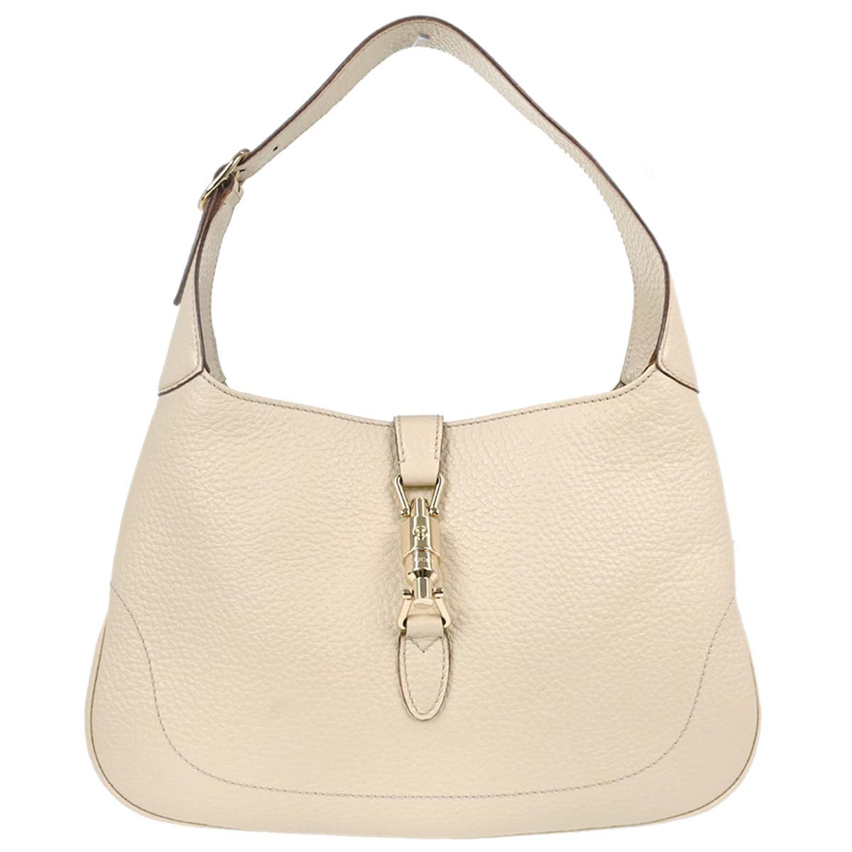Gucci Ivory Leather Jackie Handbag