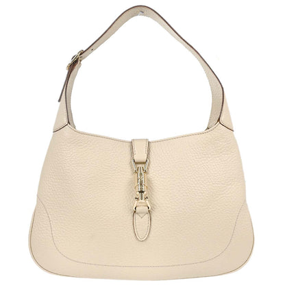 Gucci Ivory Leather Jackie Handbag