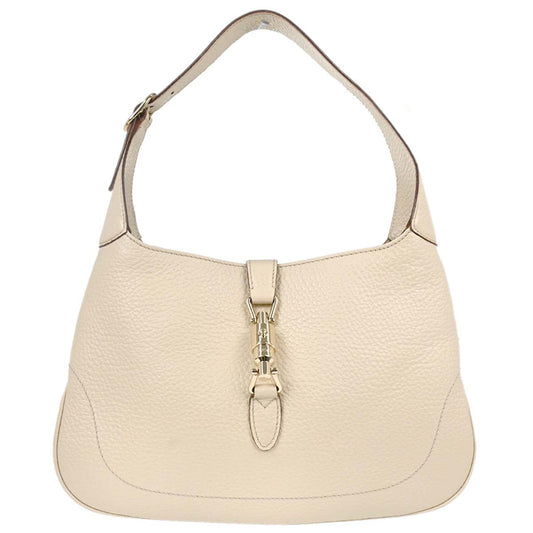 Gucci Ivory Leather Jackie Handbag