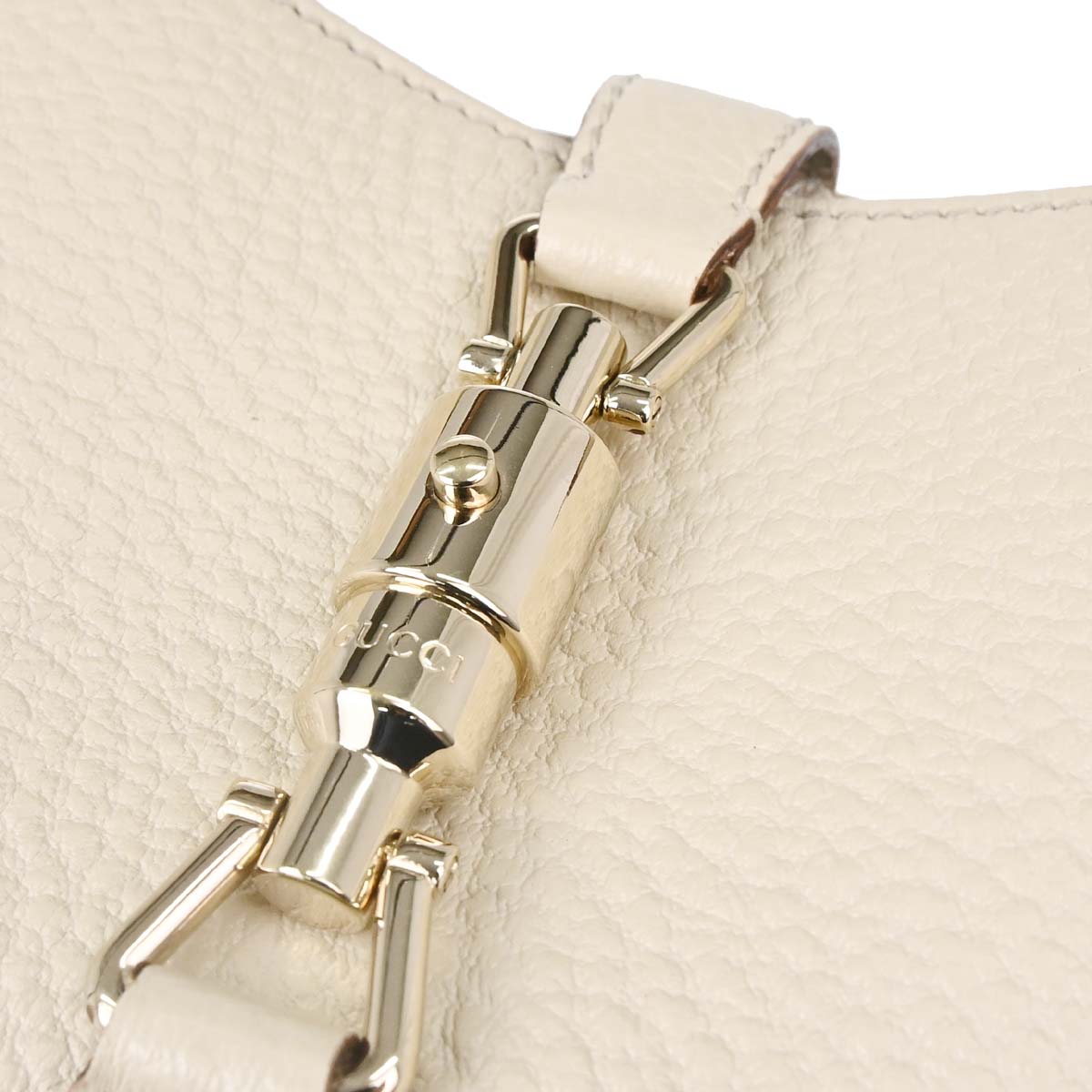 Gucci Ivory Leather Jackie Handbag
