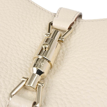 Gucci Ivory Leather Jackie Handbag