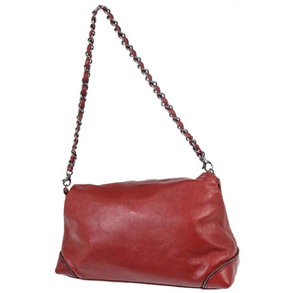 Chanel Burgundy Calfskin Handbag