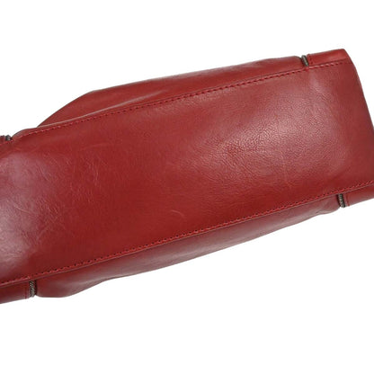 Chanel Burgundy Calfskin Handbag