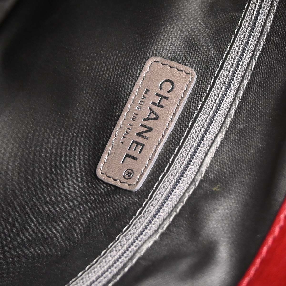 Chanel Burgundy Calfskin Handbag