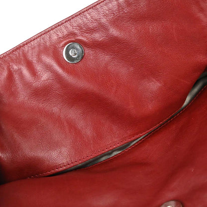 Chanel Burgundy Calfskin Handbag