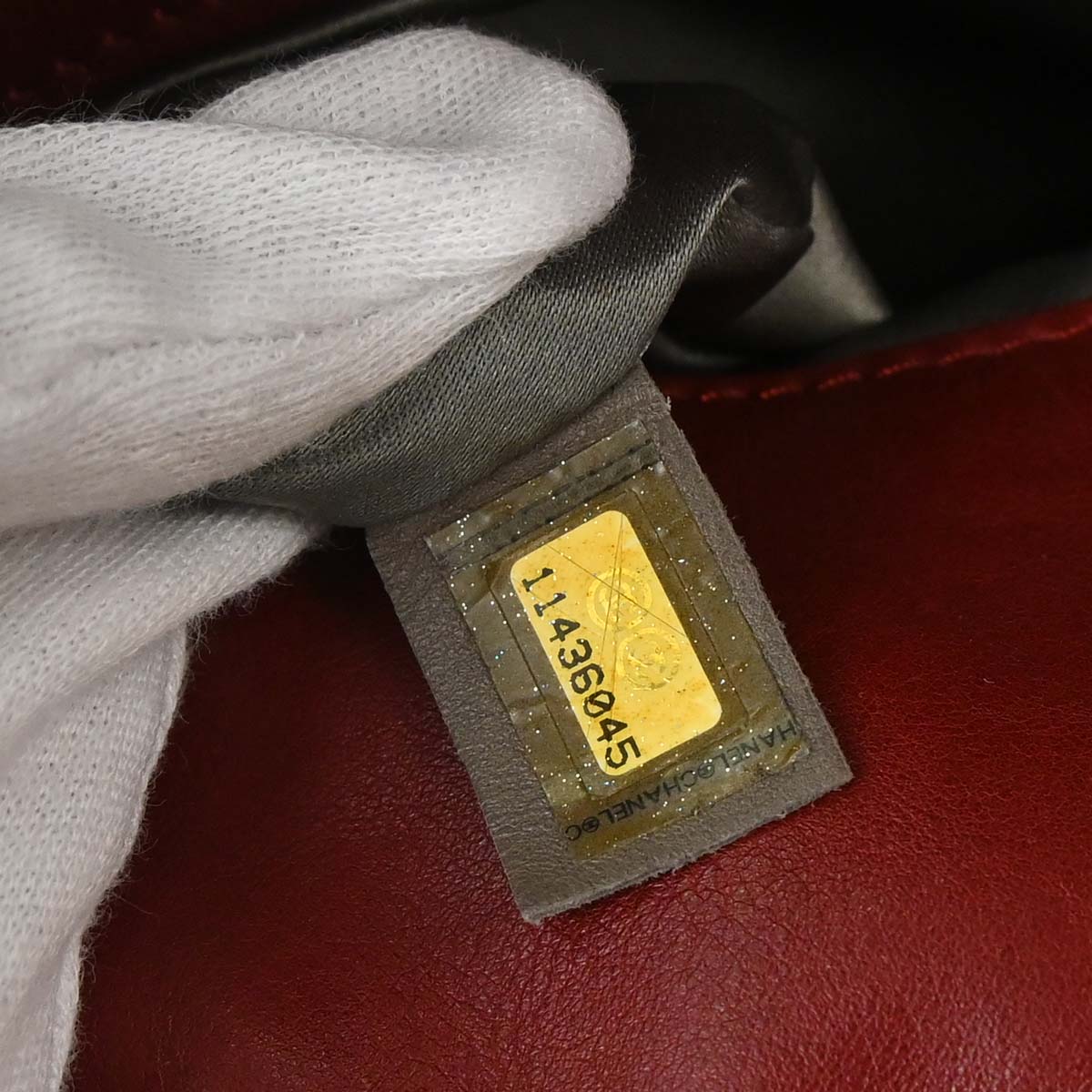 Chanel Burgundy Calfskin Handbag