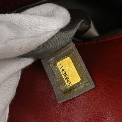 Chanel Burgundy Calfskin Handbag