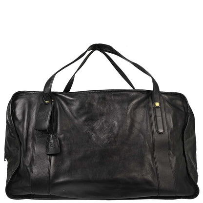 Loewe Black Lambskin Duffle Handbag