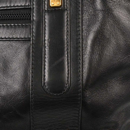 Loewe Black Lambskin Duffle Handbag