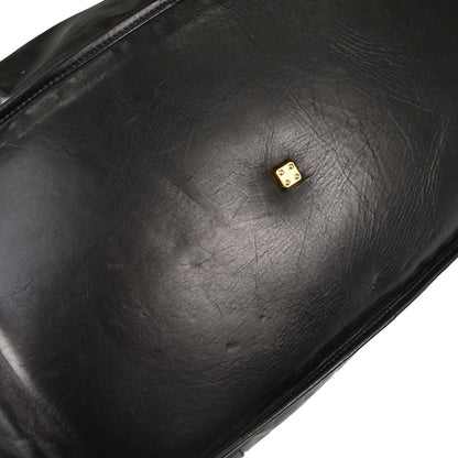 Loewe Black Lambskin Duffle Handbag