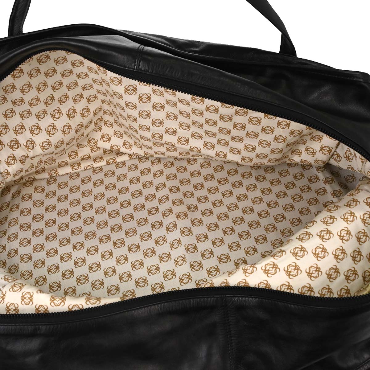 Loewe Black Lambskin Duffle Handbag