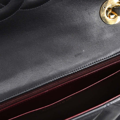 Chanel Black Lambskin Maxi Classic Flap Shoulder Bag