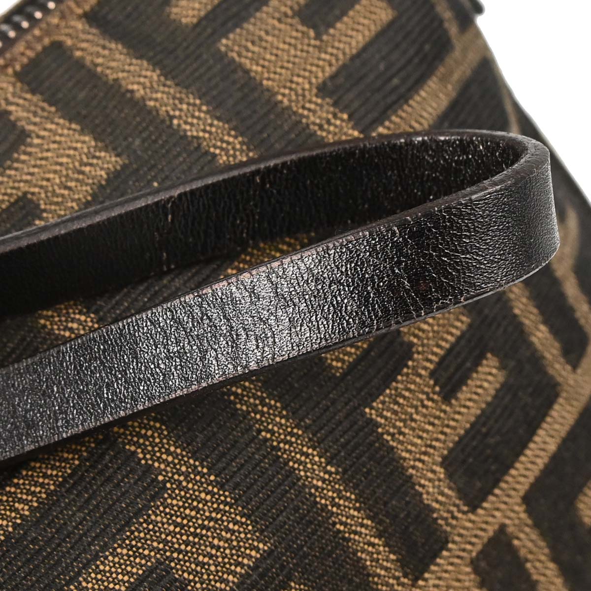 Fendi Brown Canvas Zucca Handbag