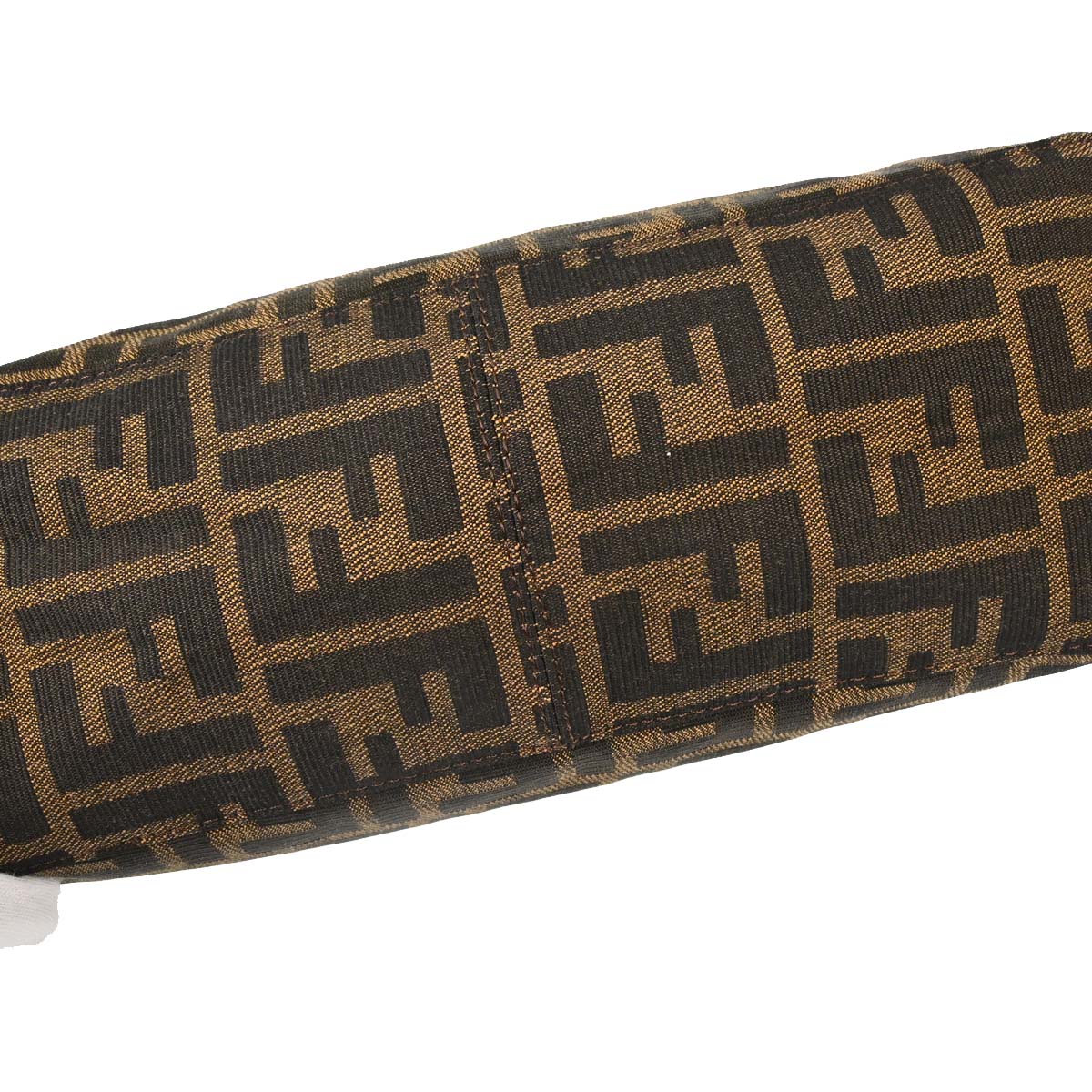 Fendi Brown Canvas Zucca Handbag