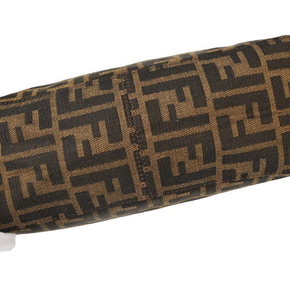 Fendi Brown Canvas Zucca Handbag
